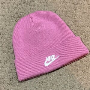 Nike Kids Pink Knit Hat